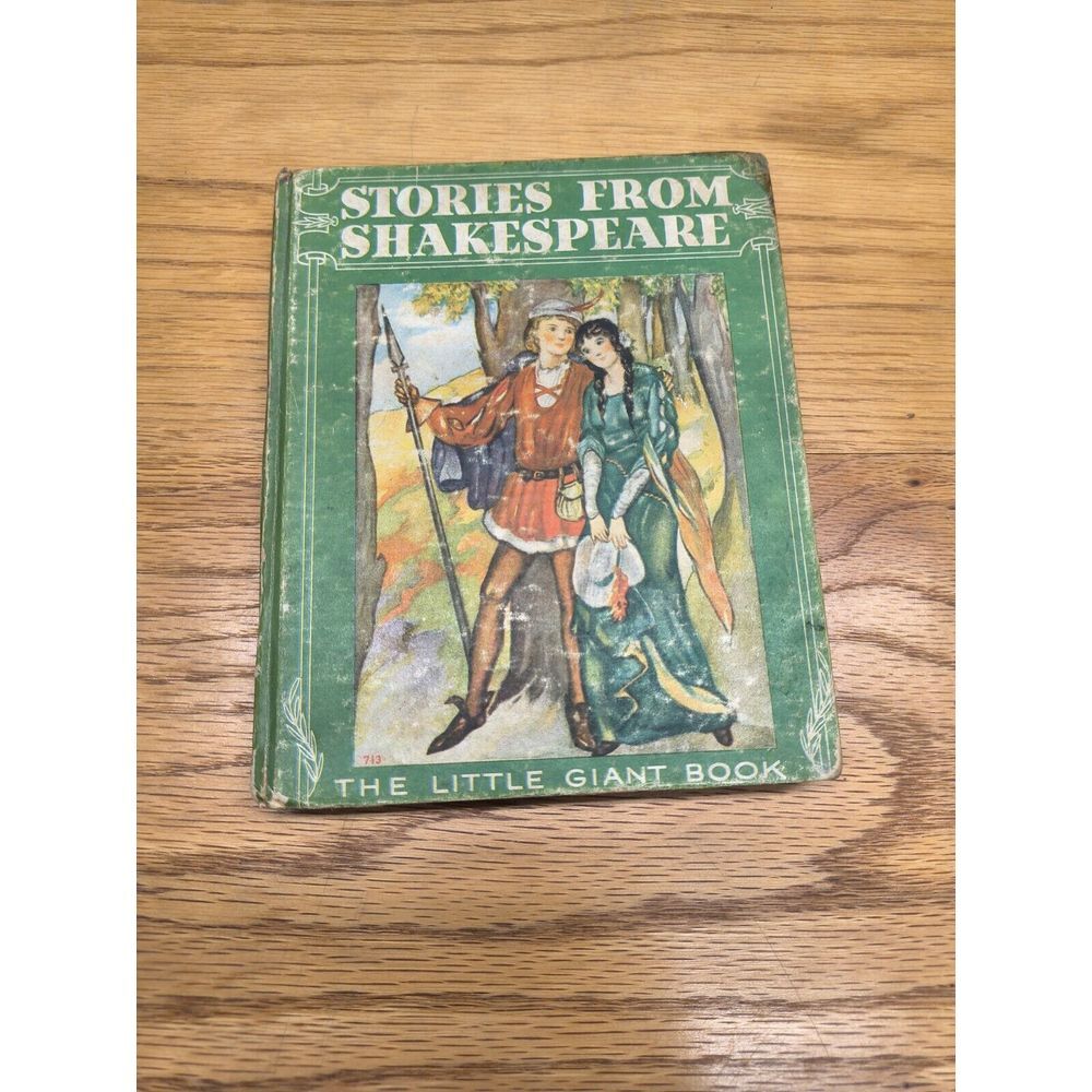Vintage The Little Giant Book Stories From Shakespeare Hardcover Daphne Miller